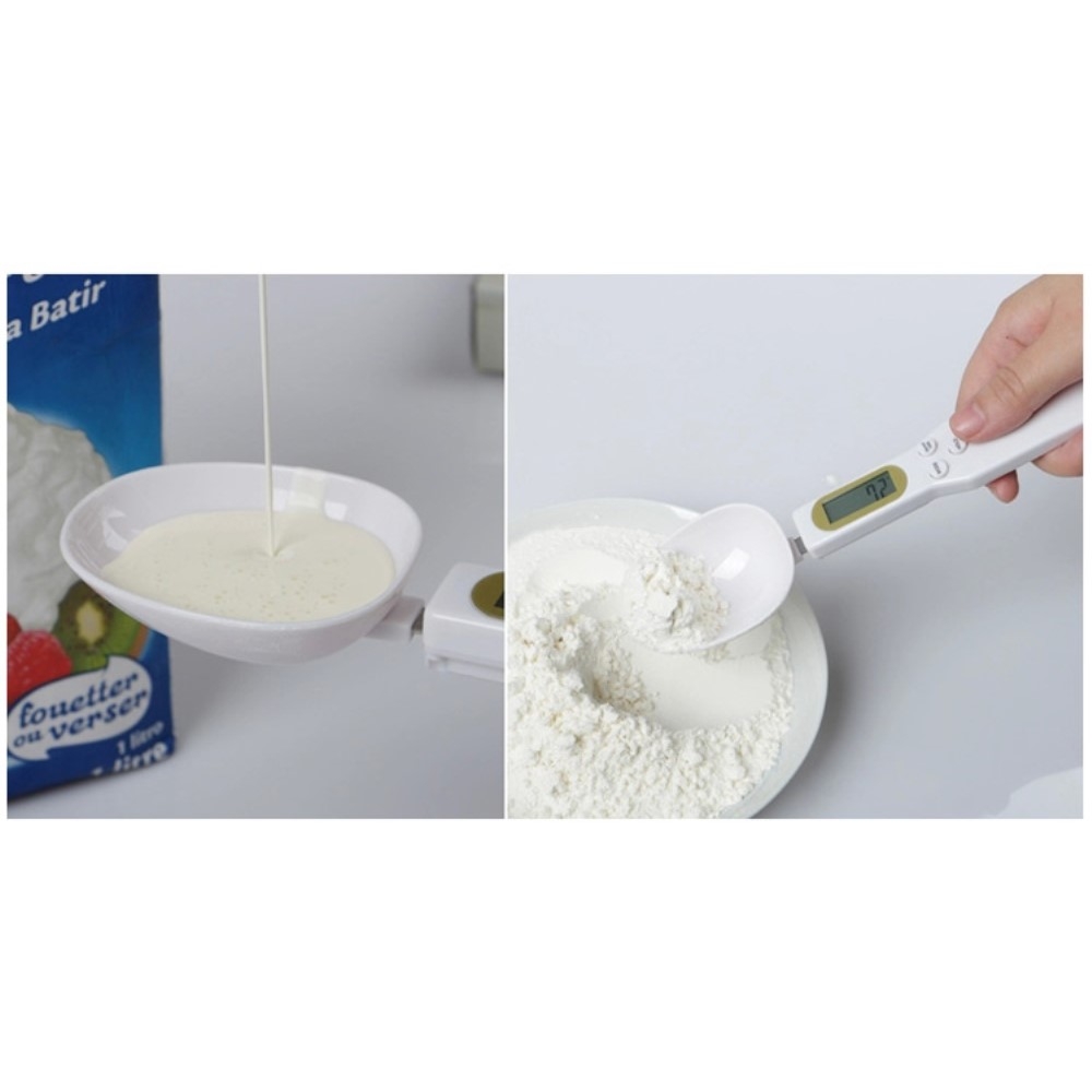 Digitale Feinwaage Küchenwaage Löffel 500g auf 0.5g genau