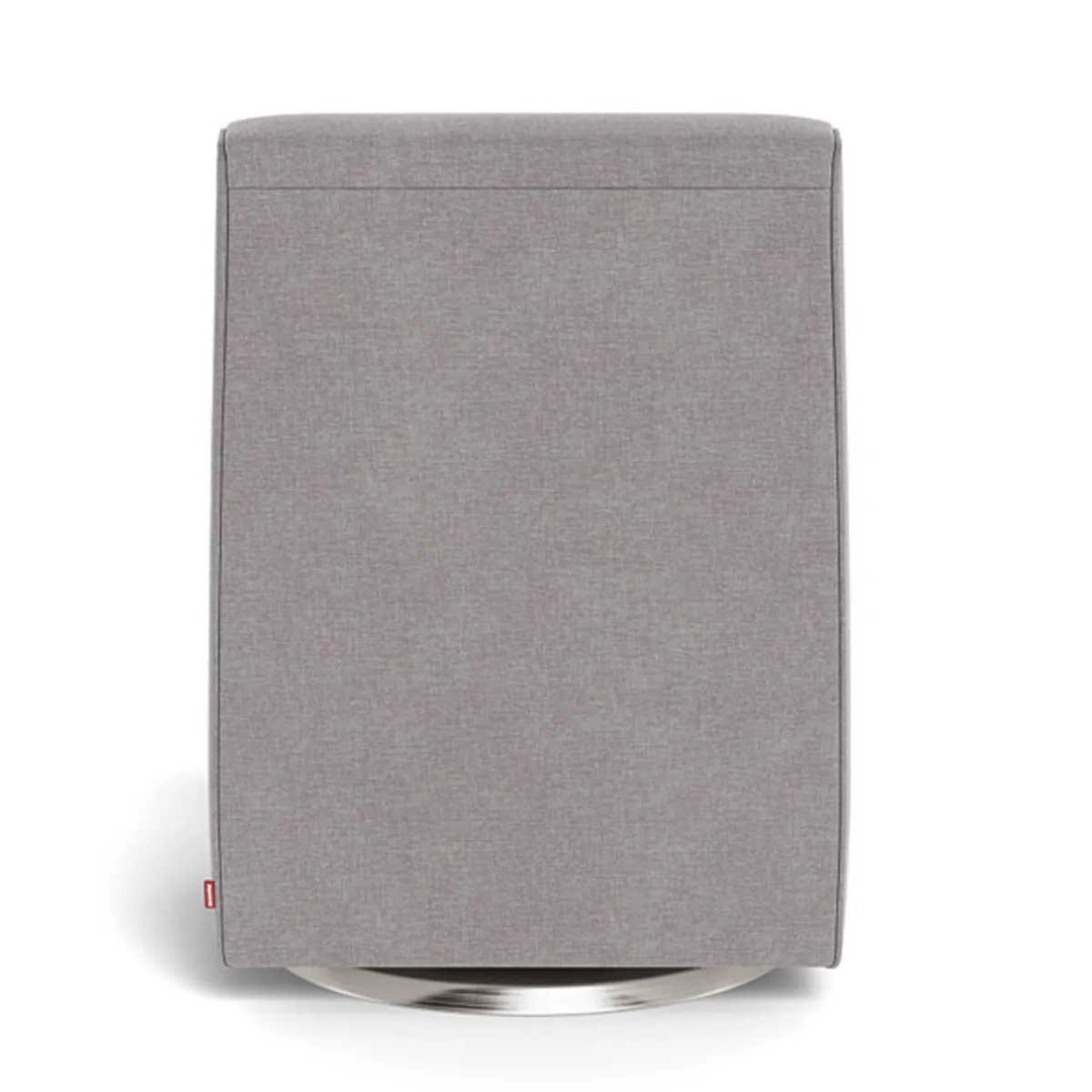 Monte Fauteuil Berçant et Pivotant Luca - Pebble Gris  Argent