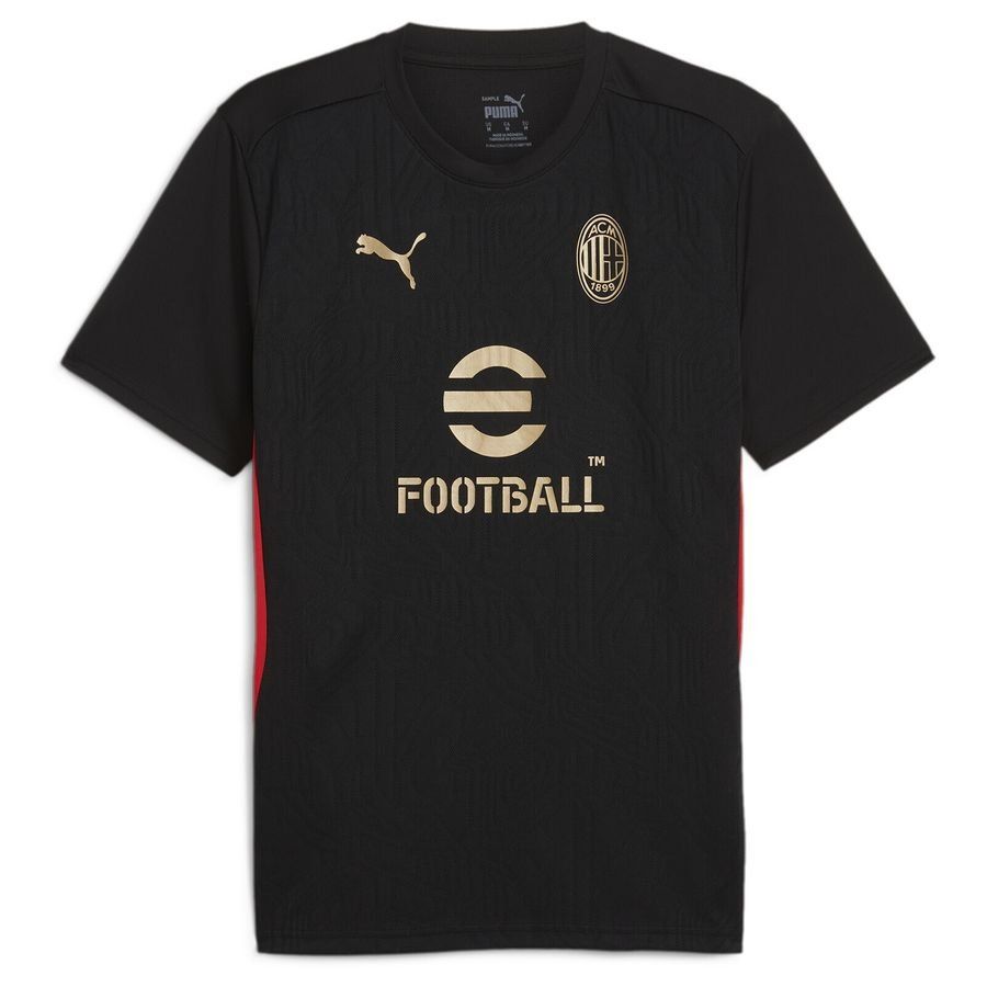 Milan AC T-shirt d'Entraînement - Noir/For All Time Red