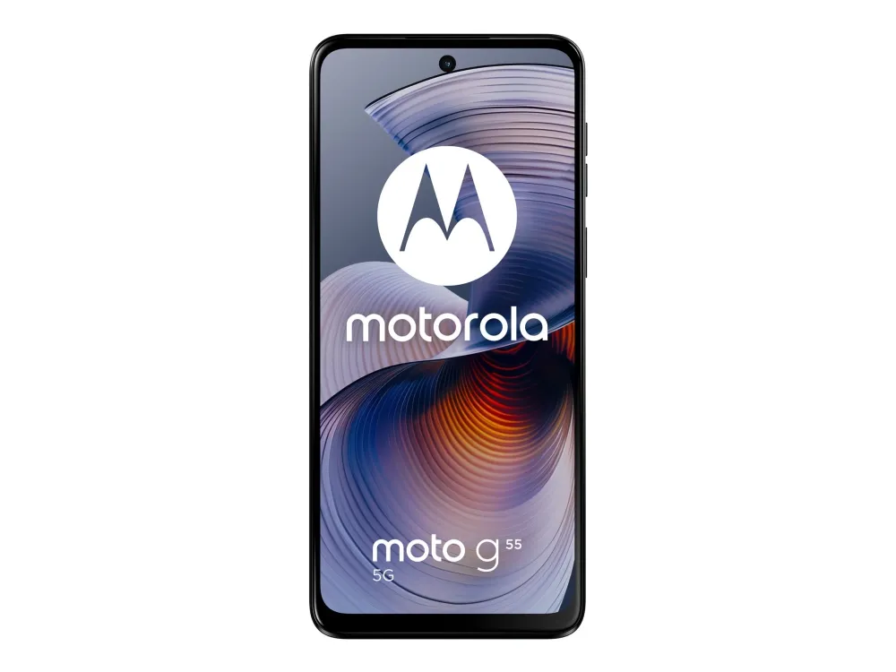 Motorola Moto G55 - 5G smartphone - dual-SIM - RAM 8 GB / Intern hukommelse 256 GB - microSD slot - LCD-skærm - 6.49