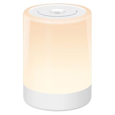 Lippa Colorful Touch Nattlampe, Hvit