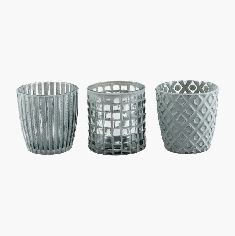 Glasslykt, 7,5 cm, grønn