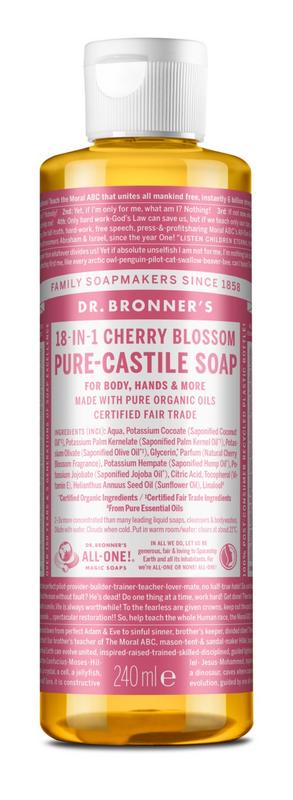 Dr Bronner’s Liquid Soap Cherry Blossom (240 ml)