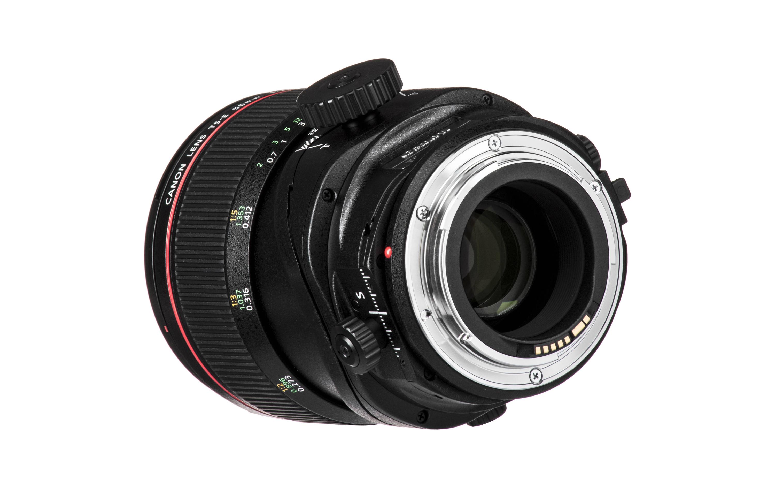 Festbrennweite TS-E 50mm F/2.8L Macro – Canon EF<br>Aussergewöhnliches Tilt- und Shift-Objektiv mit 90 mm Brennweite