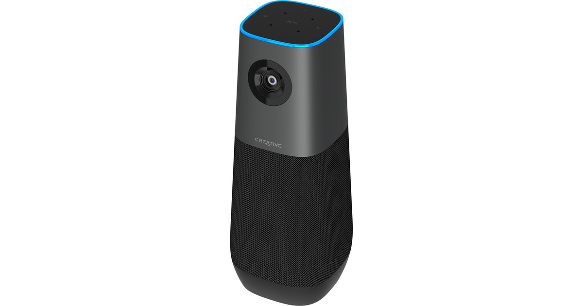 CreativeLive! Meet 4K webcam  (Zwart, 4K, 4 omnidirectionele microfoons)