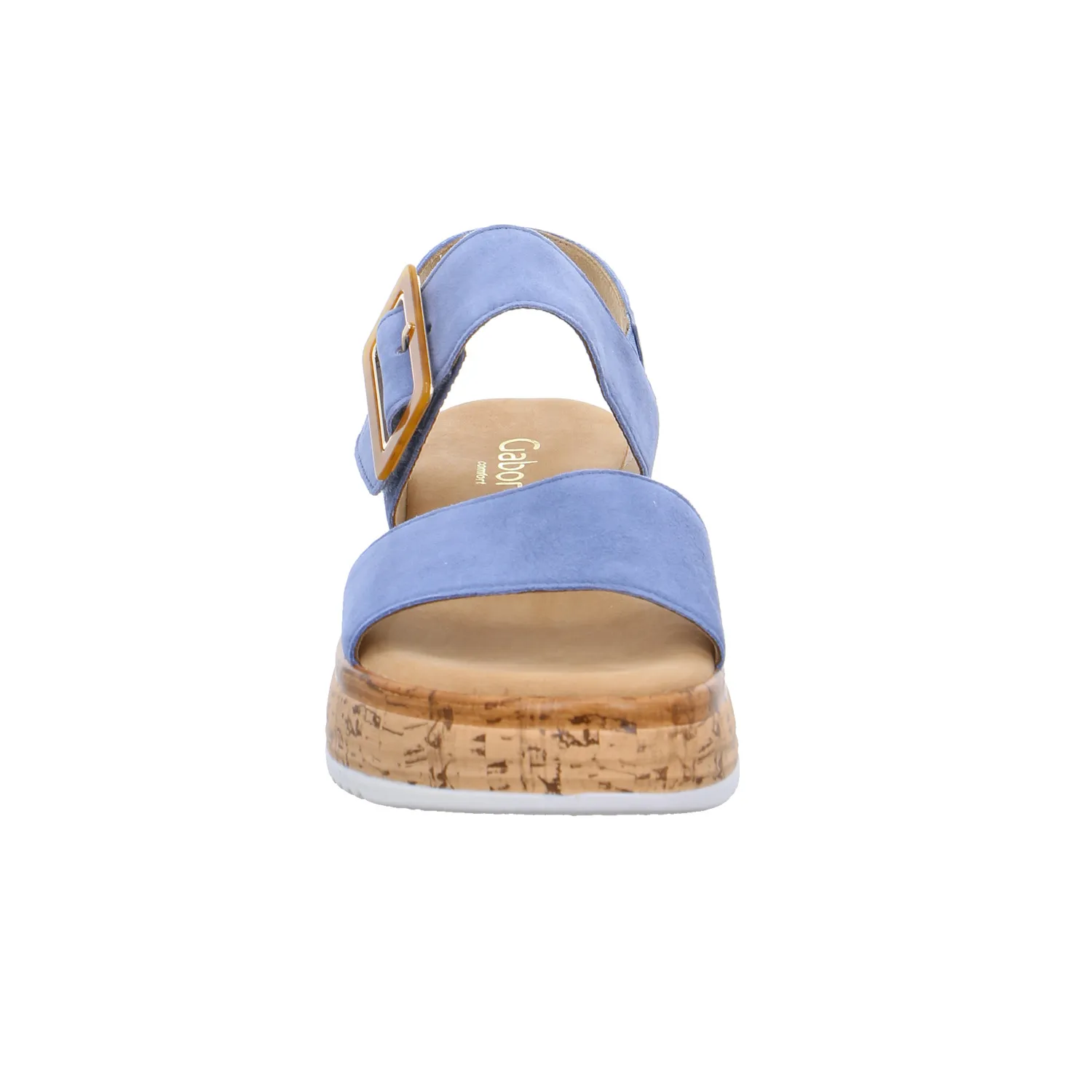 GABOR Sandalette Hellblau Leder