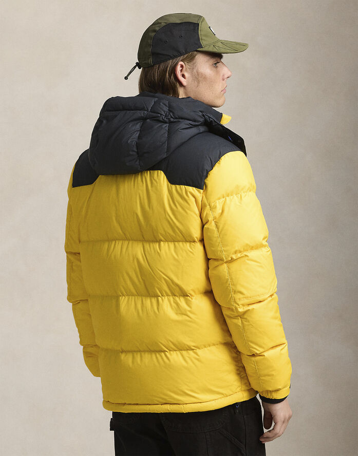 Polo Ralph Lauren RECYCLED POLYESTER-EL CAP JACKET Yellowfin/polo black