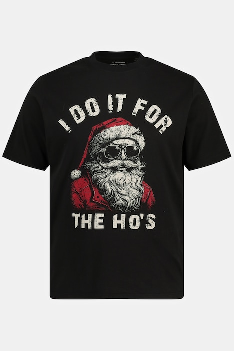 JP 1880 T-Shirt, Halbarm, X-Mas Print, Rundhals, bis 8 XL