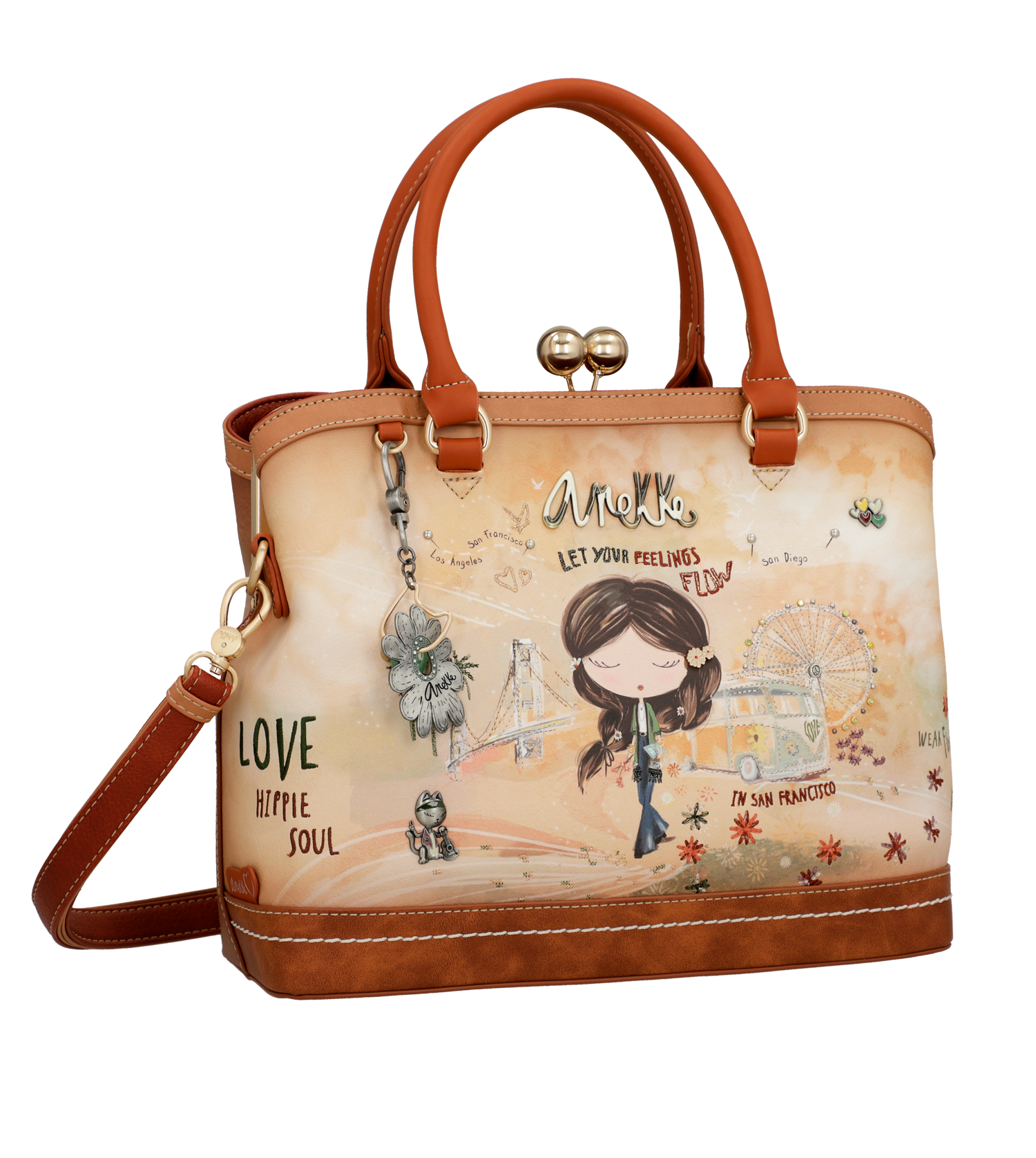 Annekke Shopper braun beige