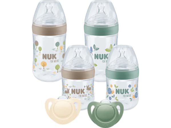 NUK NUK Nature Perfect Starter Set er laget av bærekraftig materiale