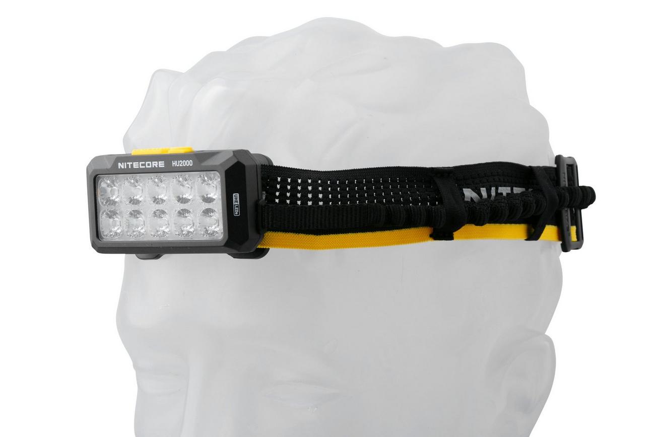 Nitecore HU2000 UHE LED, oplaadbare hoofdlamp, 2000 lumen