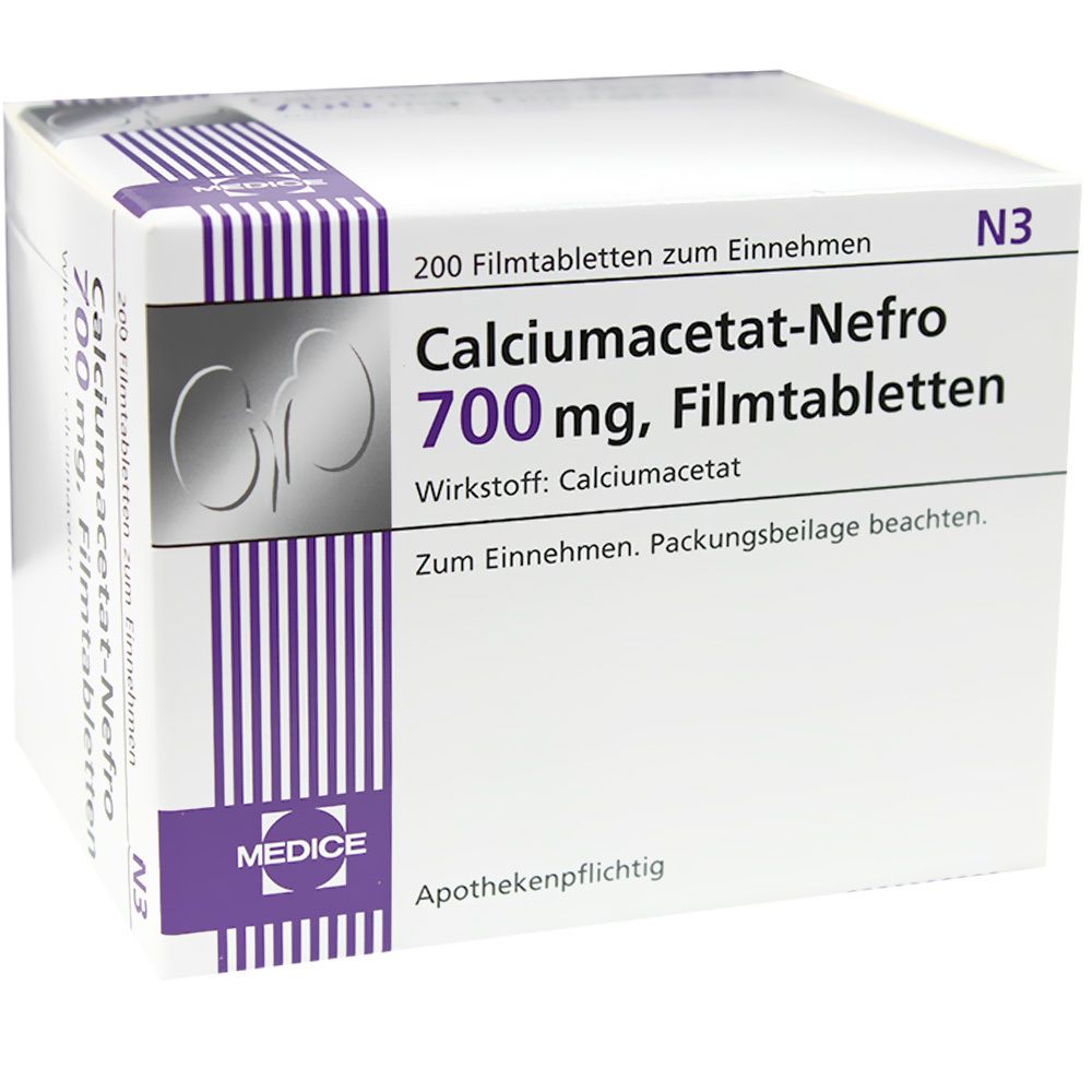 Calciumacetat-Nefro 700 mg