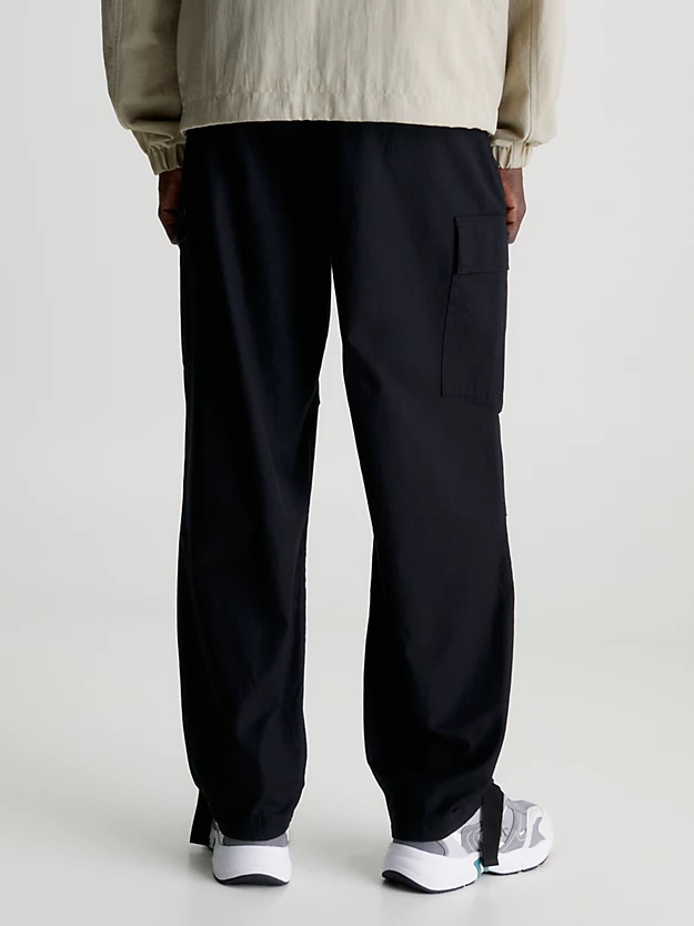 Calça cargo de algodão ripstop