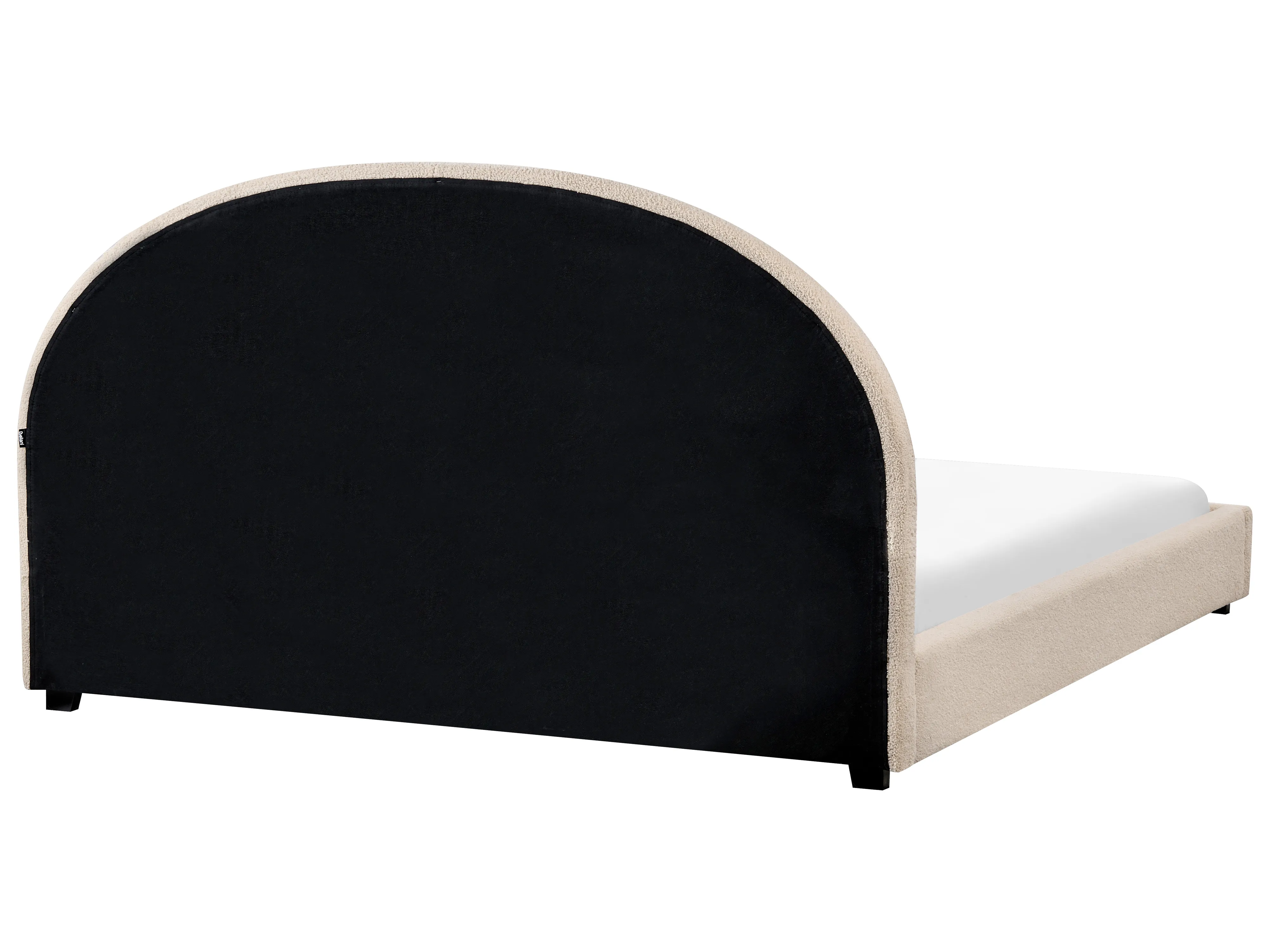 Waterbed Bouclé VAUCLUSE 180 x 200 cm Beige