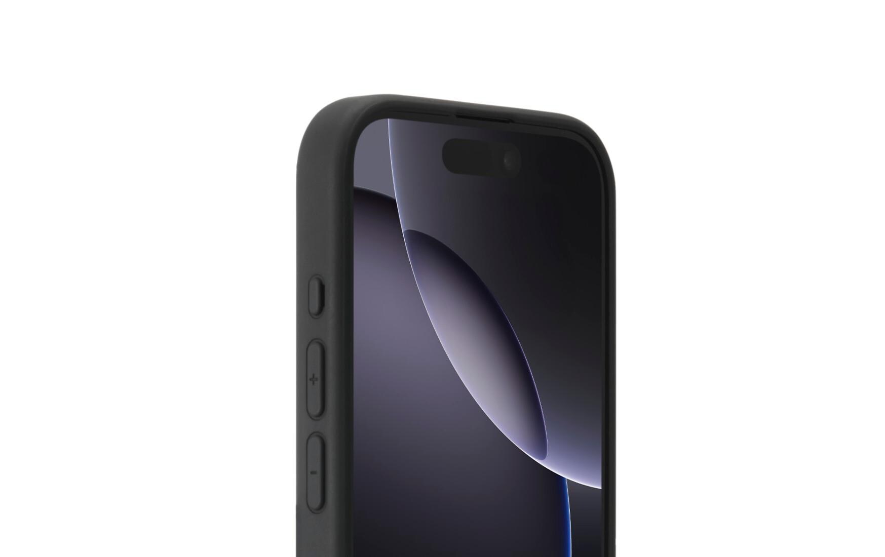 Back Cover Fantastic Feel Schwarz für iPhone 16 Pro MaxHama Fantastic Feel Handy-Schutzhülle 17.5 cm (6.9