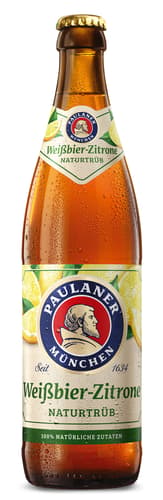 Paulaner Weißbier-Zitrone 0,0% Alkoholfrei Kiste 20x0,5 l (MEHRWEG)