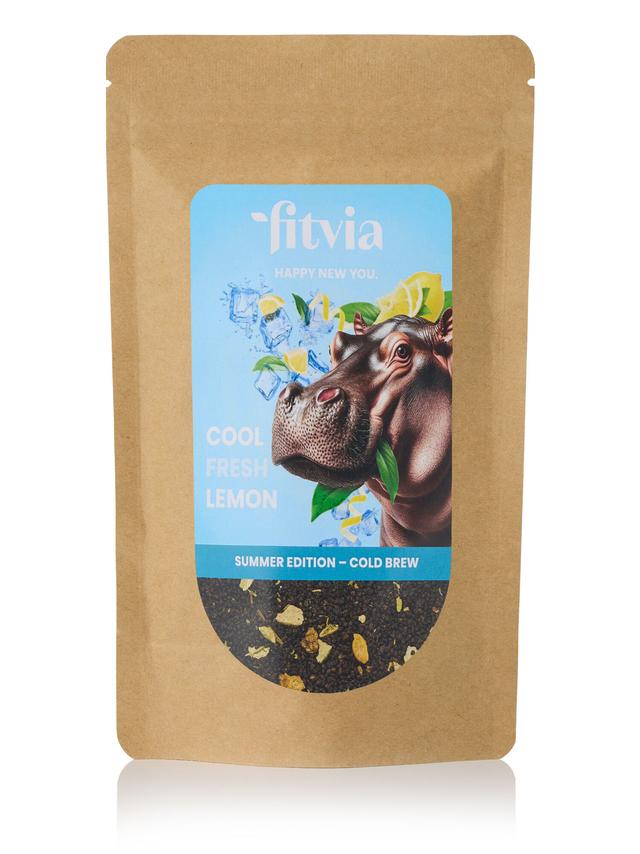 Cold Brew Schwarzer Tee mit Zitrone, Pfirsich & Mango, lose, 3-teilig