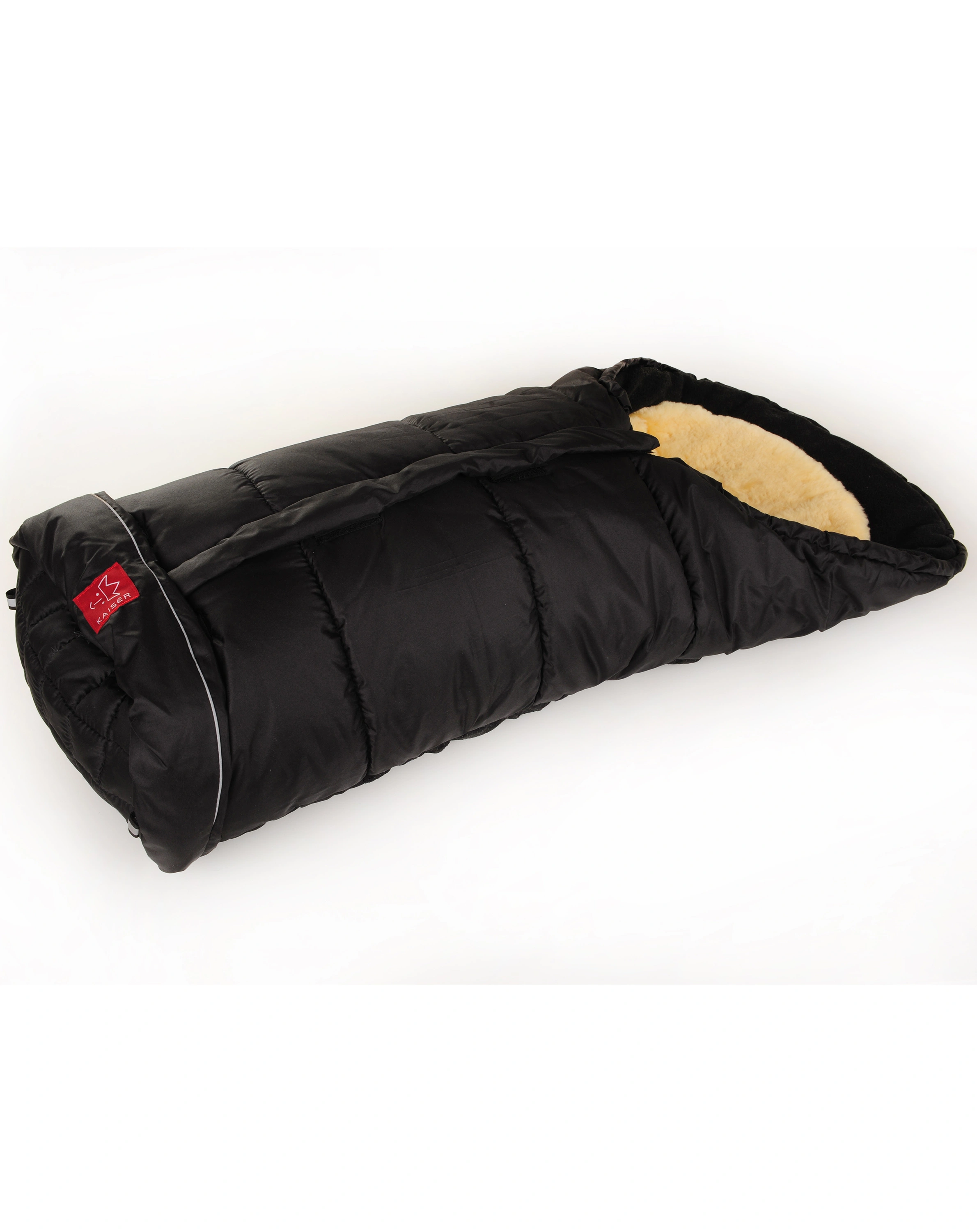 Buggy-Fußsack THERMO SHEEPY in black