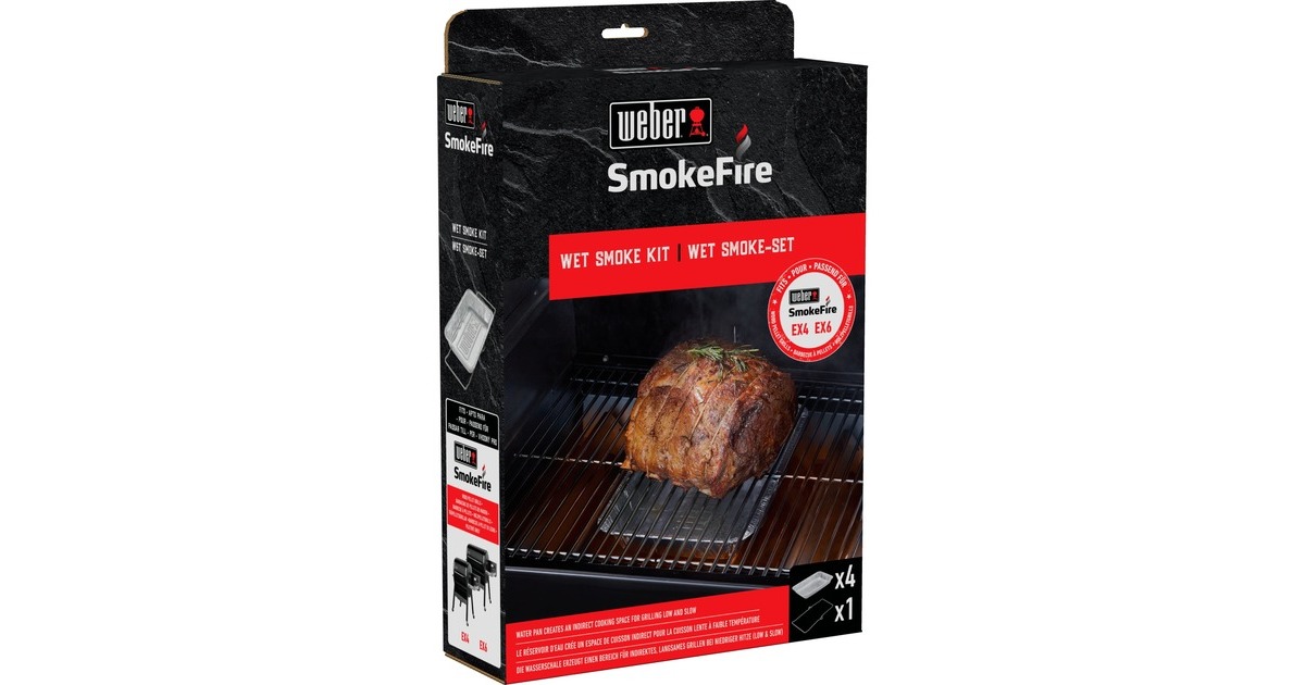 WeberWet Smoke Kit druipschaal
