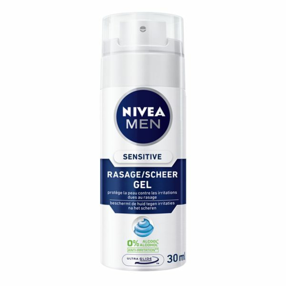 Nivea Men Scheergel Sensitive Mini30 ml