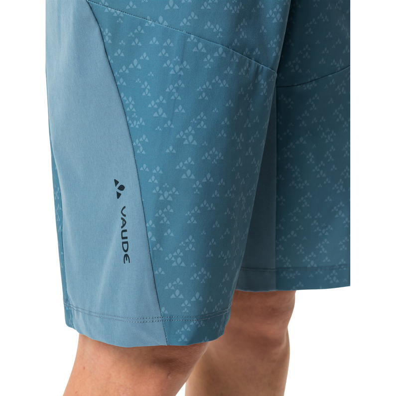 Vaude Damen Ledro Print Radhose kurz