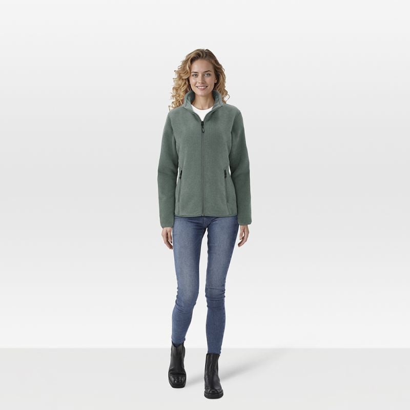 Veleste Rinske - Fleecevest - Groen - 36