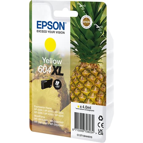 Epson T604 XL gul blæk