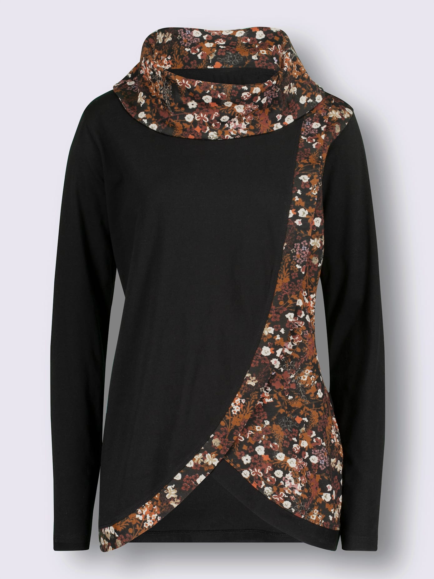 T-shirt long modèle affinant