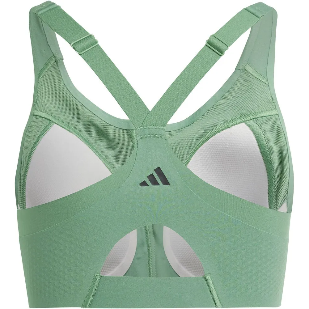 Sutiã esportivo adidas TLRD Impact Luxe Zip High-Effect
