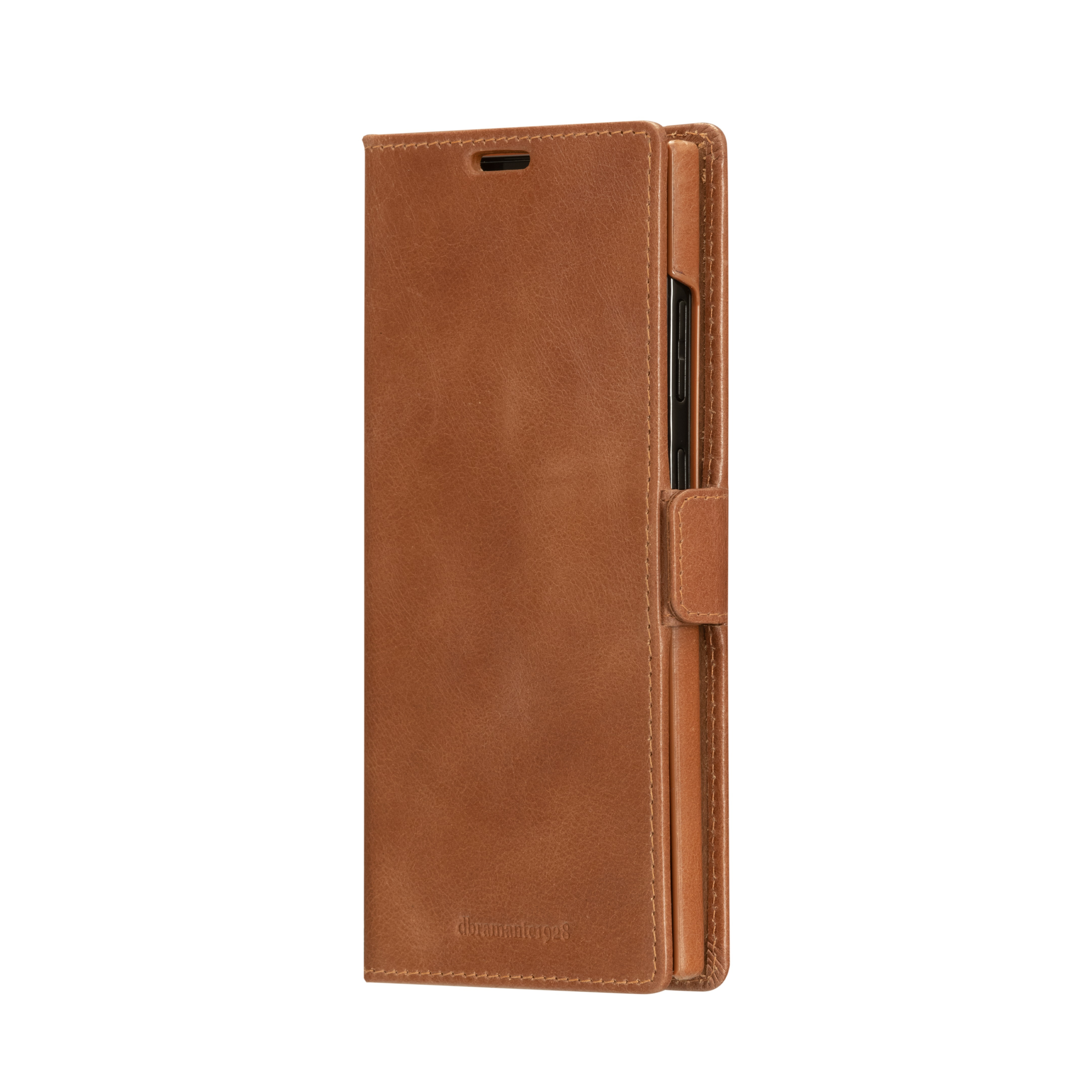 Samsung Galaxy S23 Ultra 5G 2in1 Wallet Case Echtleder Tasche mit RFID Schutz Lynge (LYSUGT001765) - Tan