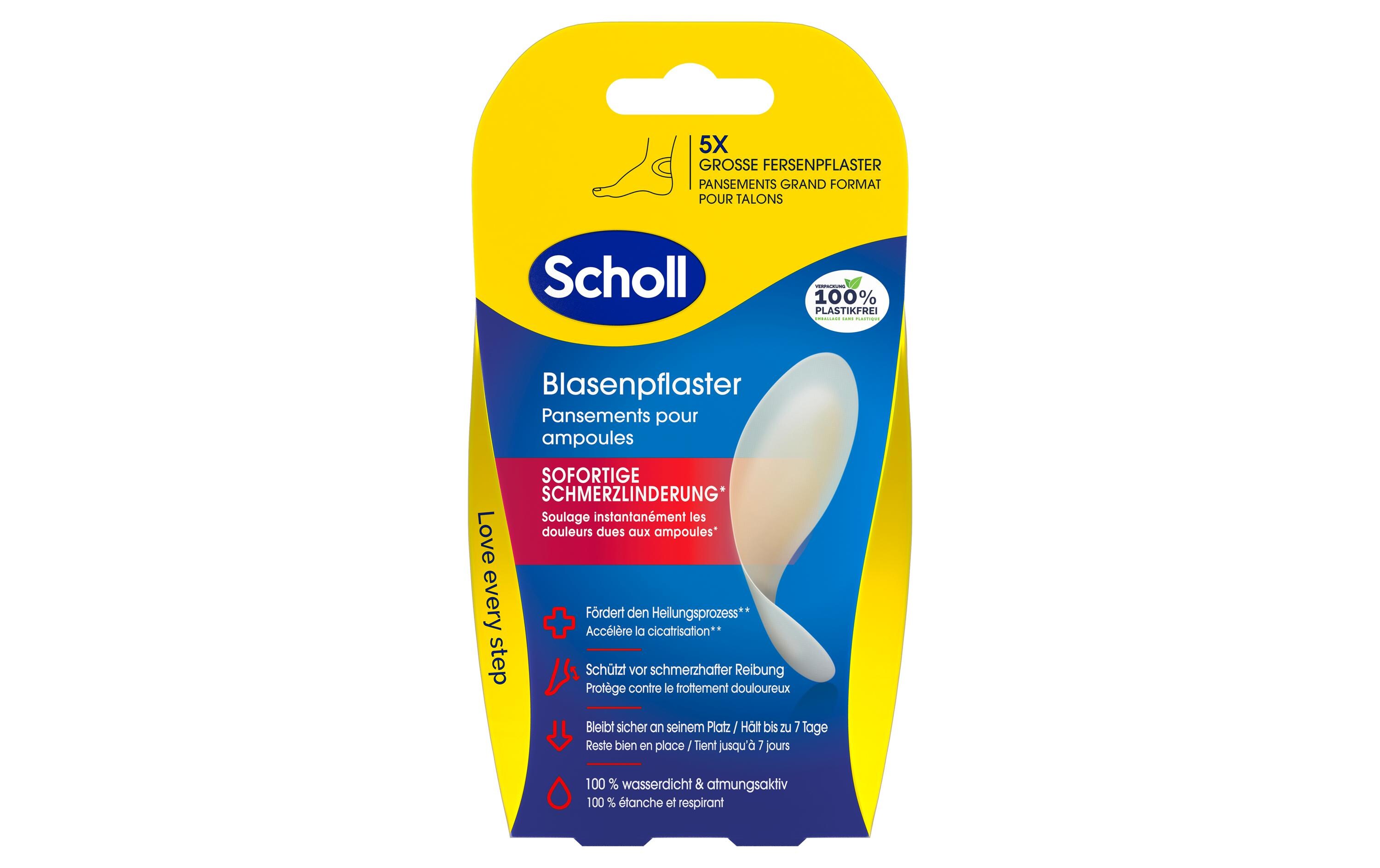 Blasenpflaster 5 StückAtmungsaktives Blasenpflaster für sofortige Schmerzlinderung
