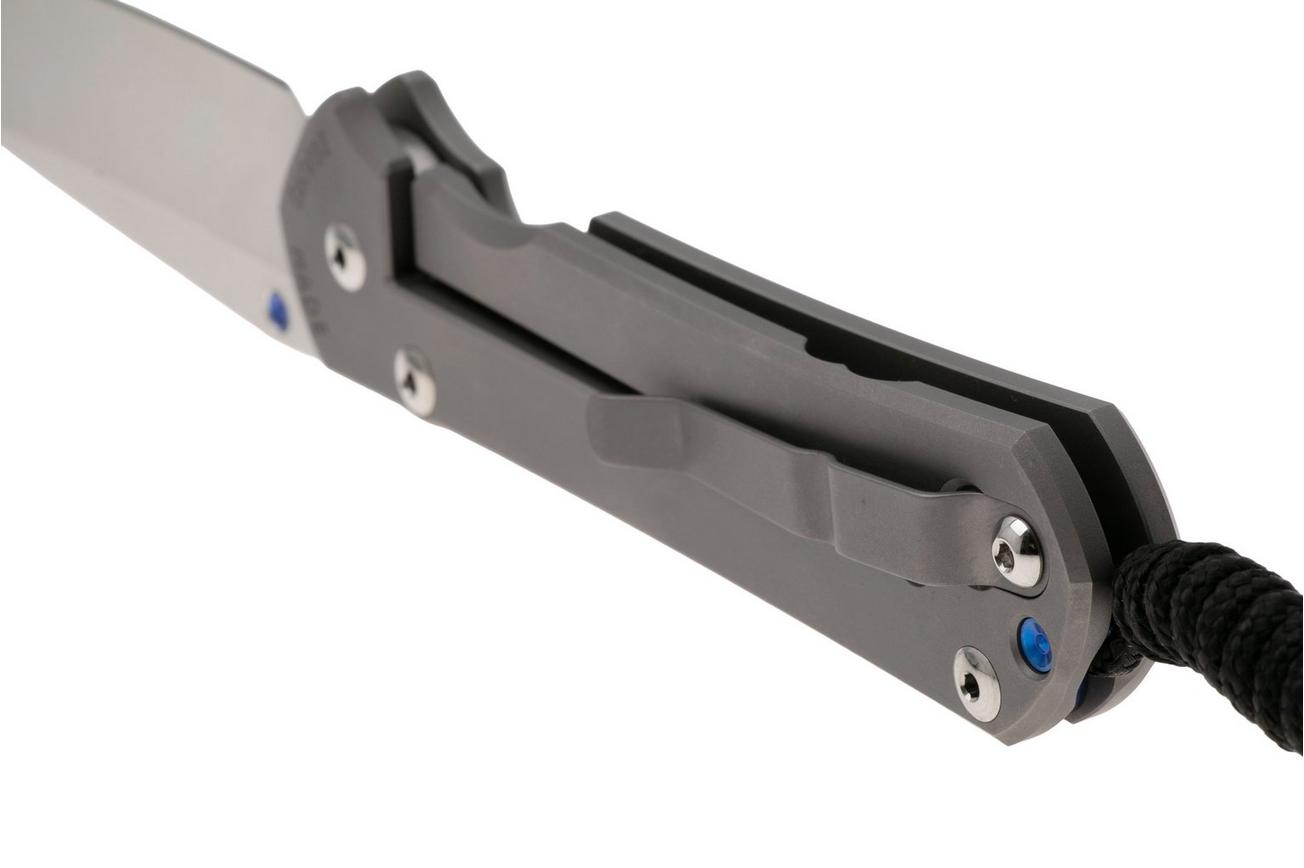 Chris Reeve L31-1687 Large Sebenza 31, Stonewashed MagnaCut, Plain Glass Blasted Tanto zakmes