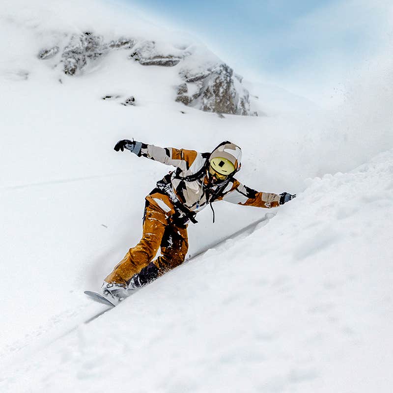 Halo 2L Insulated Ski Jacket Herre Anthracite/Rubber