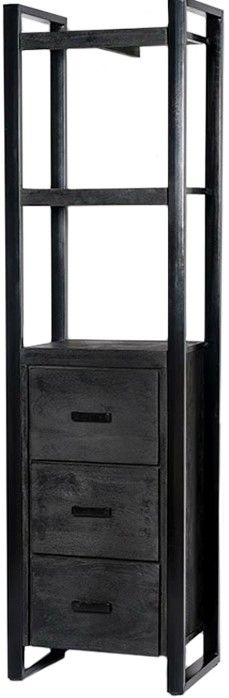 Boekenkast Norris B55 x D40 x H200 cm