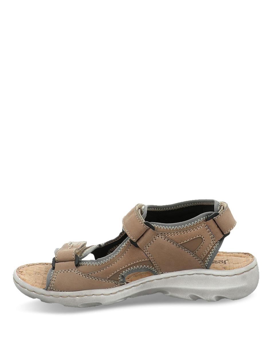 Sandale Lene 02, taupe-kombi