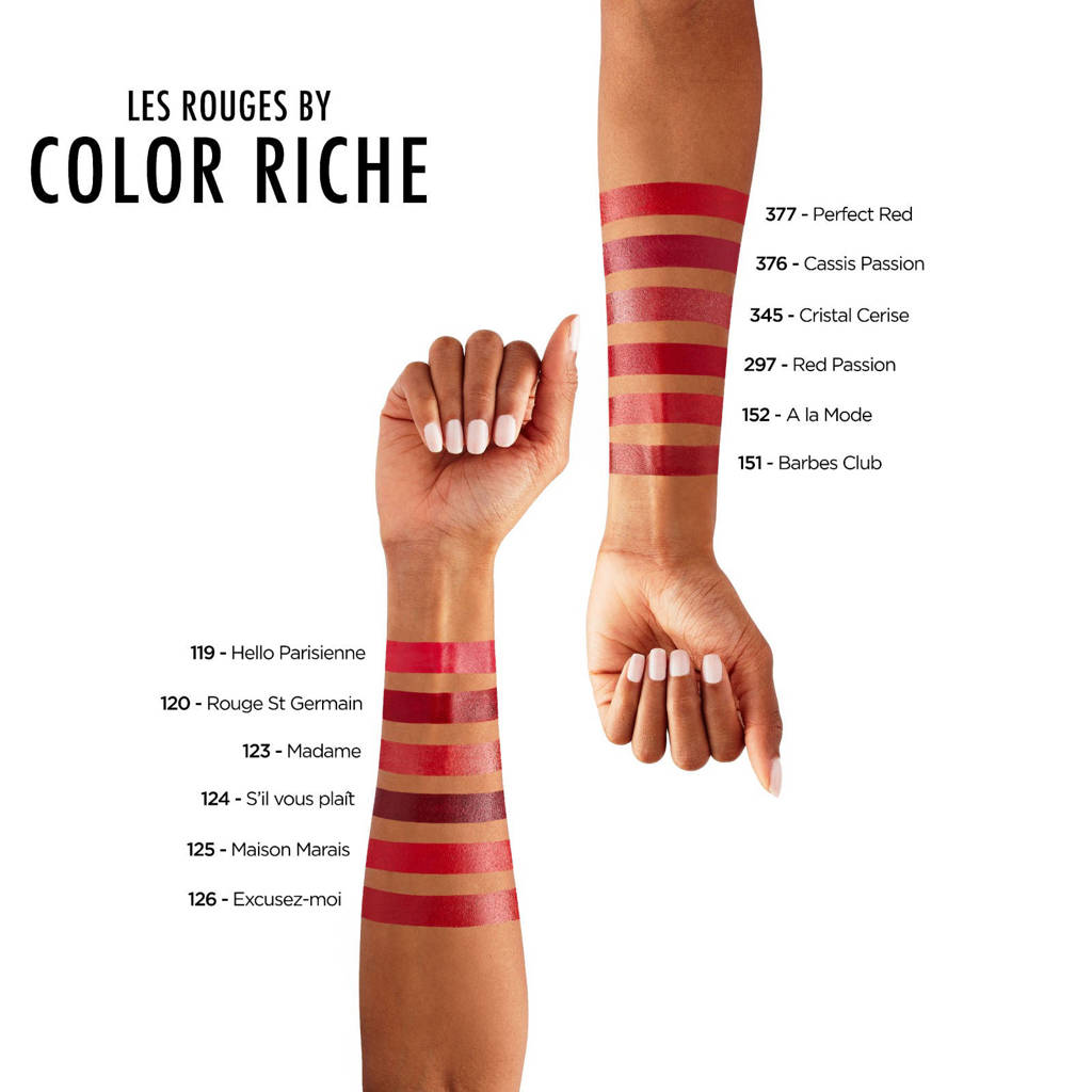 topColor Riche lippenstift - 345 Cherry Chrystal