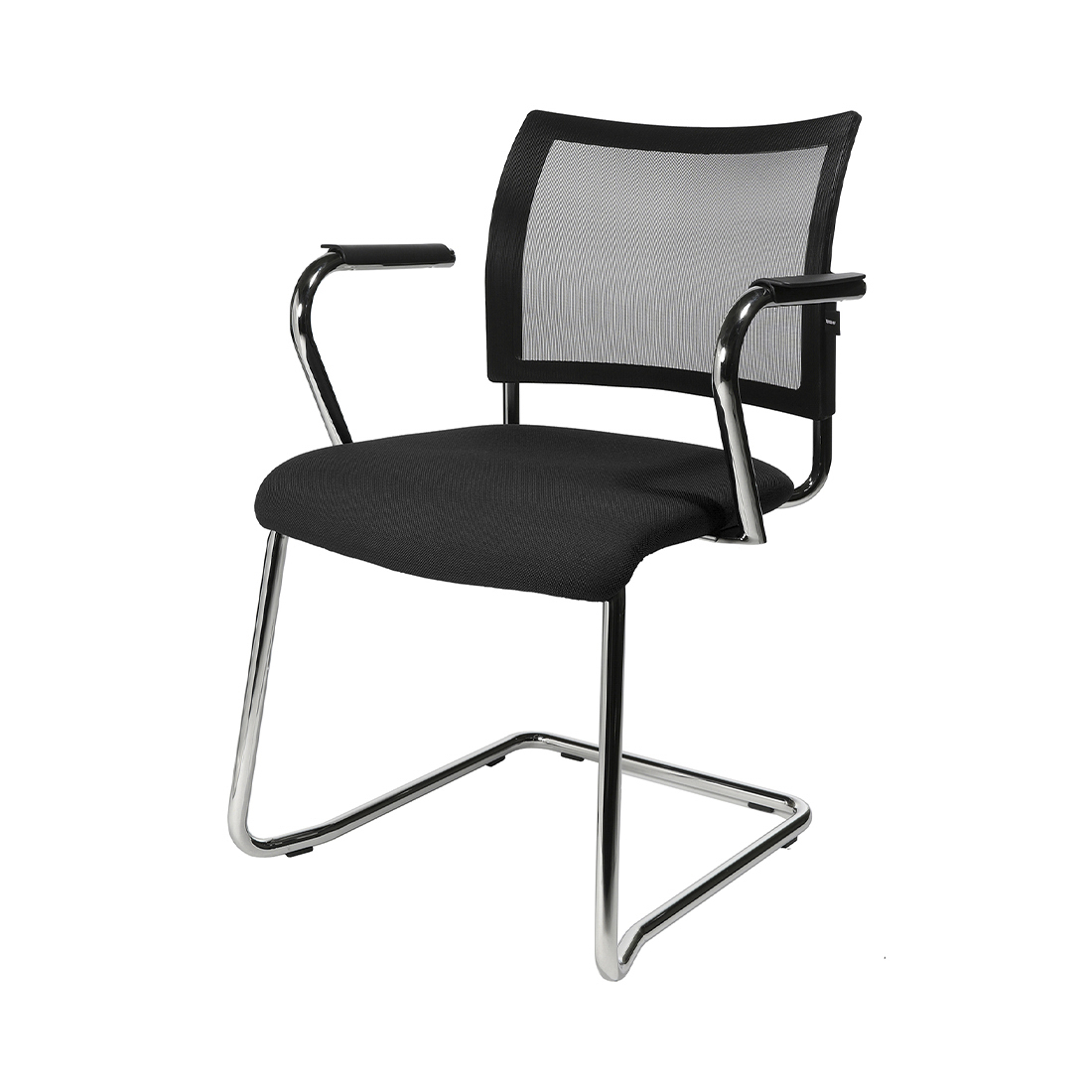 CONTINI Konferenzstuhl Freischwinger V20 schwarz