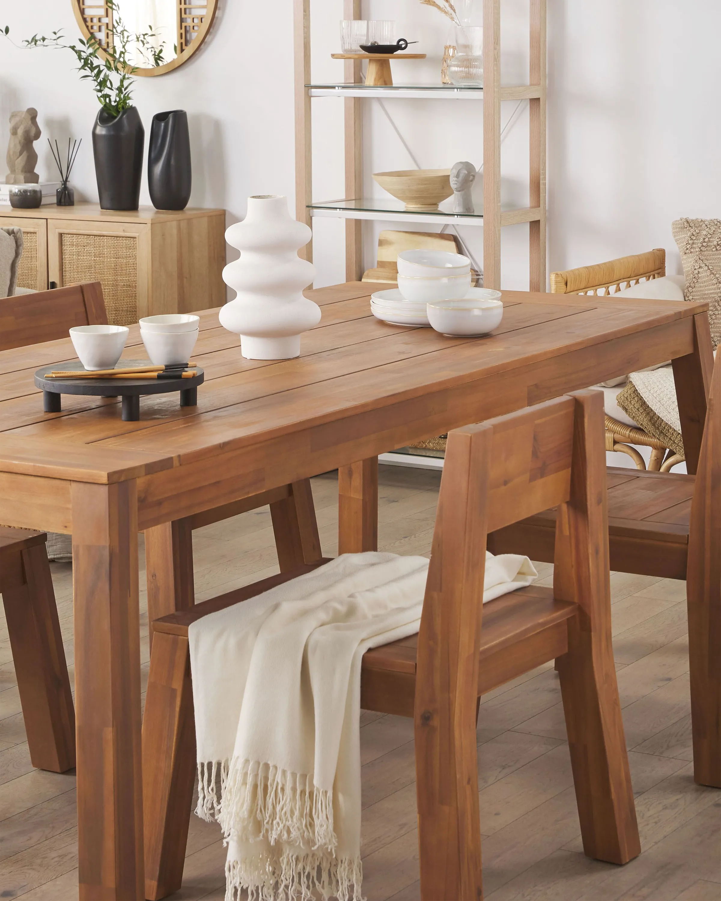 Set van 2 tuinstoelen LIVORNO Acaciahout Bruin