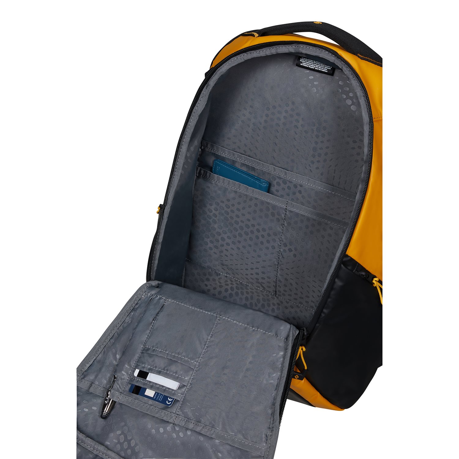 Samsonite Ecodiver Laptop Backpack M USB yellow