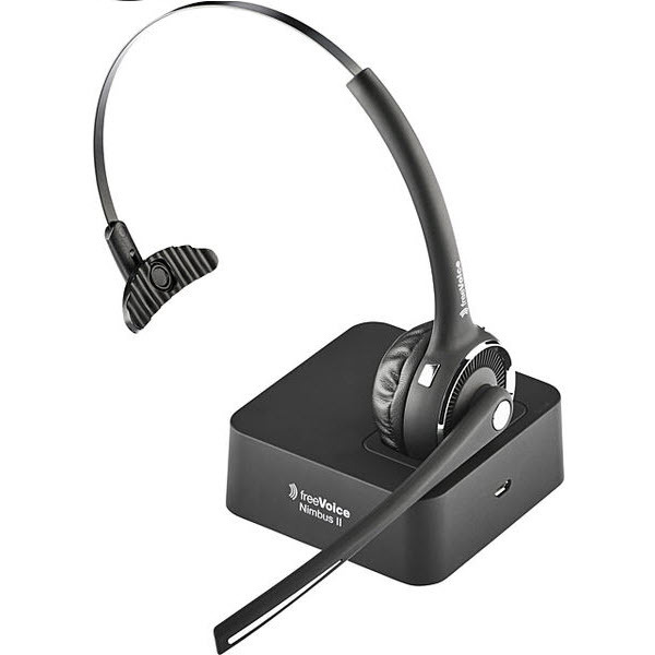 FreeVoice Nimbus II Mono NC Bluetooth Headset, kabellos, schwarz