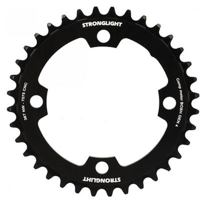 PLATEAU E BIKE/VAE MONO DIAM 104 EXTER 36DTS ALU 7075 NOIR 4 BRAN. STRONG COMP. BOSCH GEN4