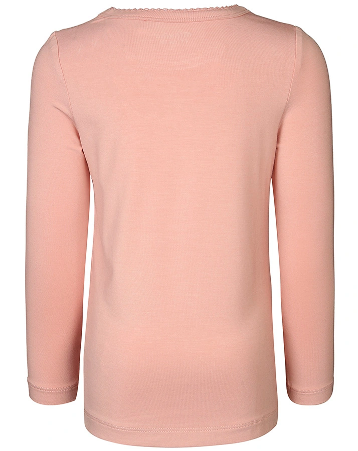Langarm-Shirt BAMBOO – MINY BASIC in misty rose