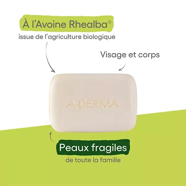 Pão supergorduroso nutritivo A-Derma Essentials 100g
