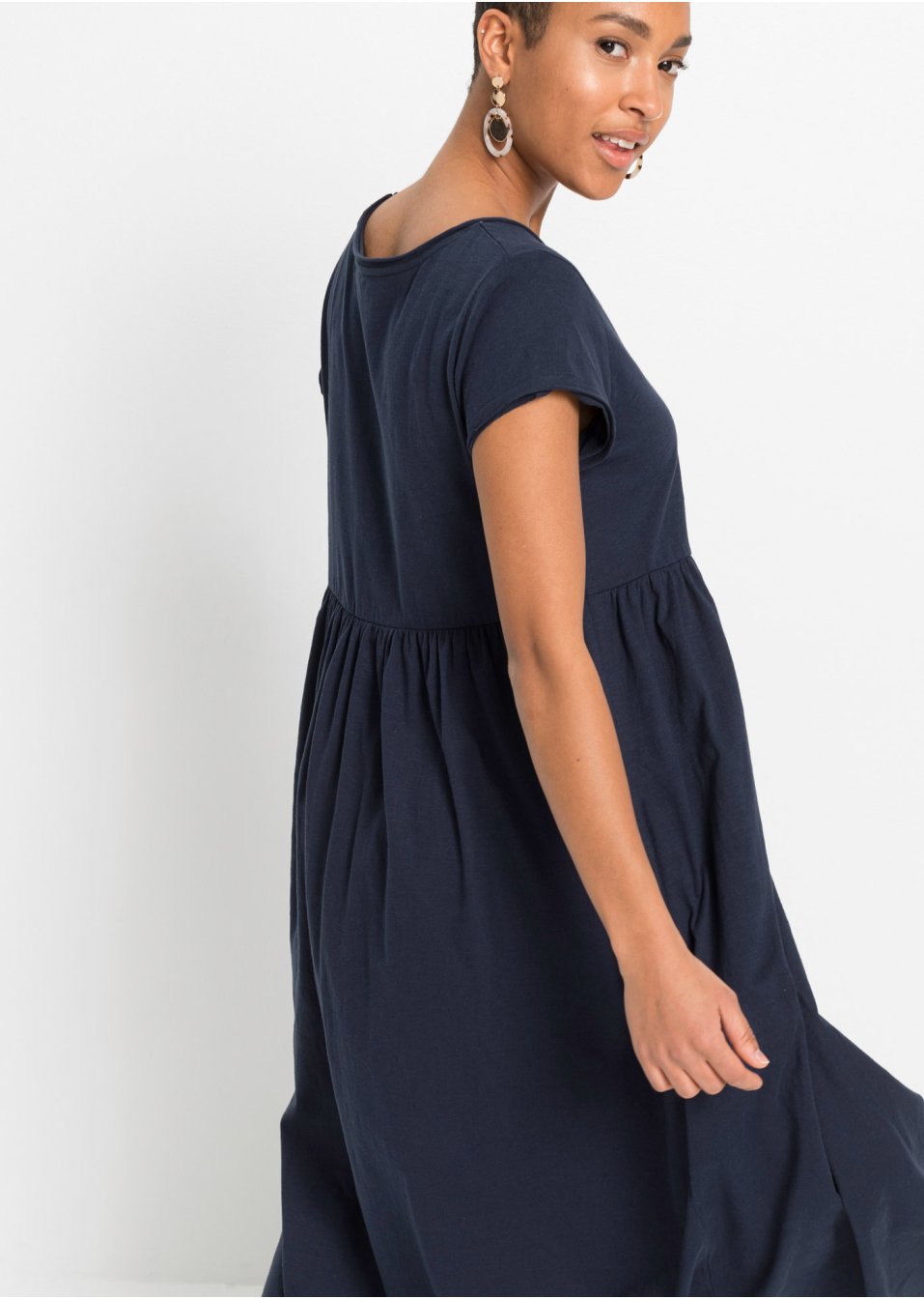 Robe longue en coton