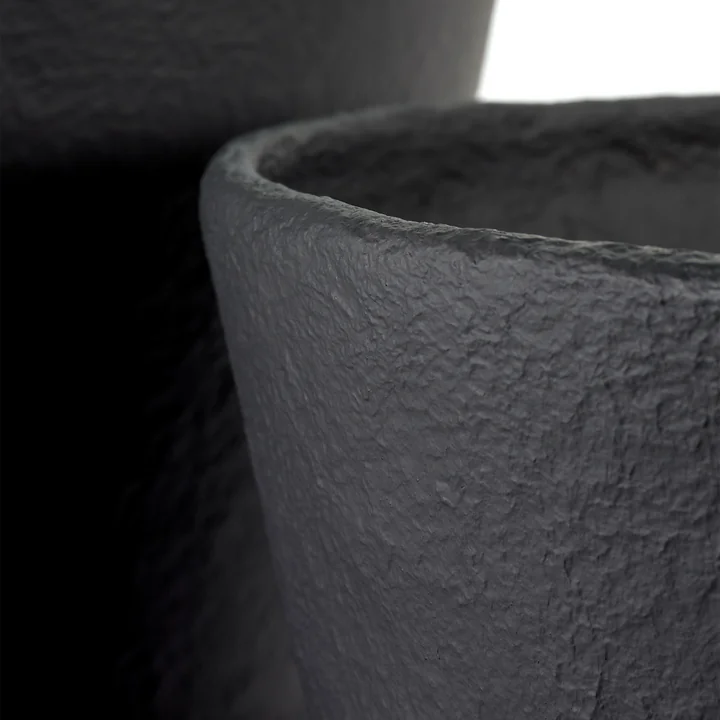 Serax - Construct Übertopf, Ø 60 x H 57 cm, schwarz