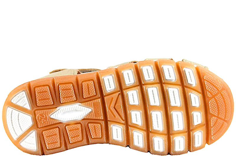 BISGAARD BILLIE SANDAL I PLATIN SKIND