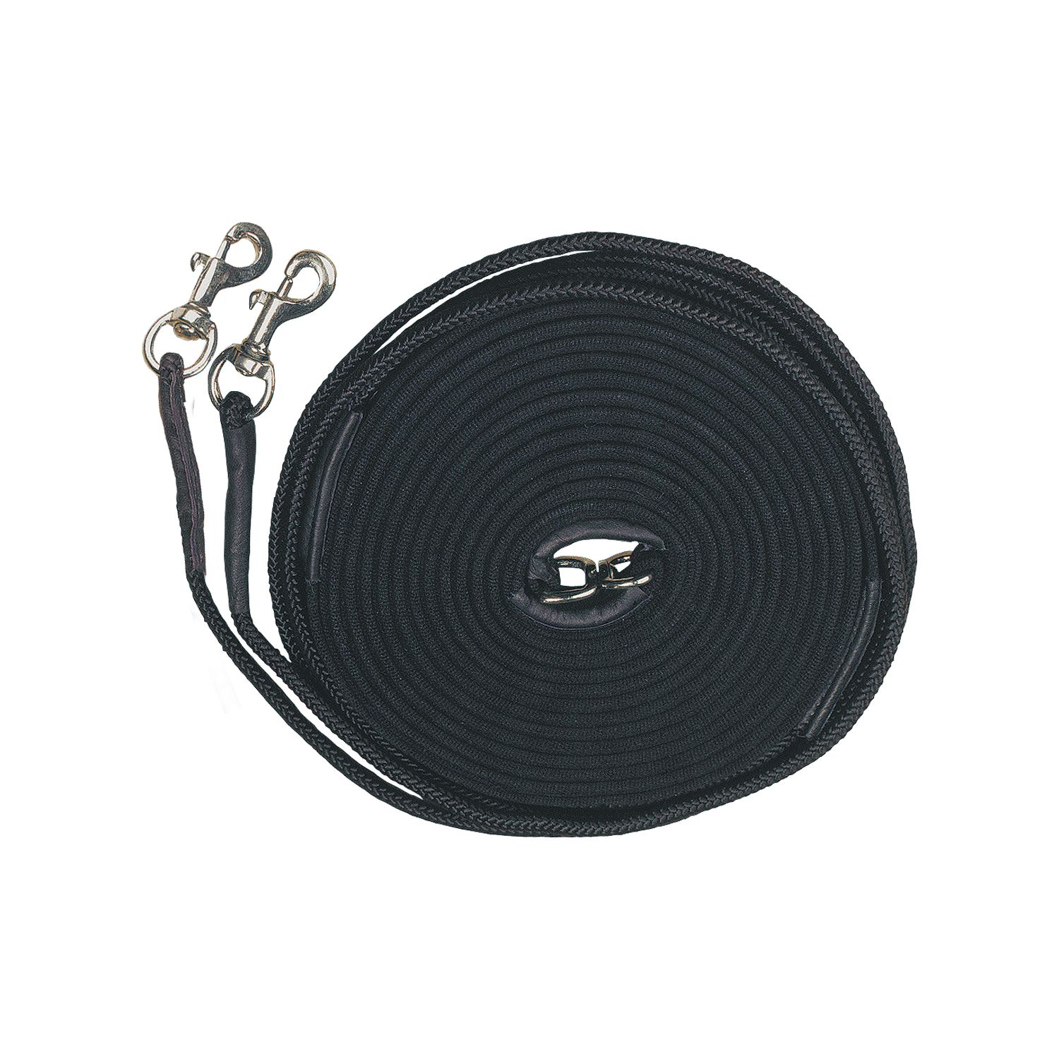 Loesdau Doppellonge, 18 m  - schwarz - 18 m