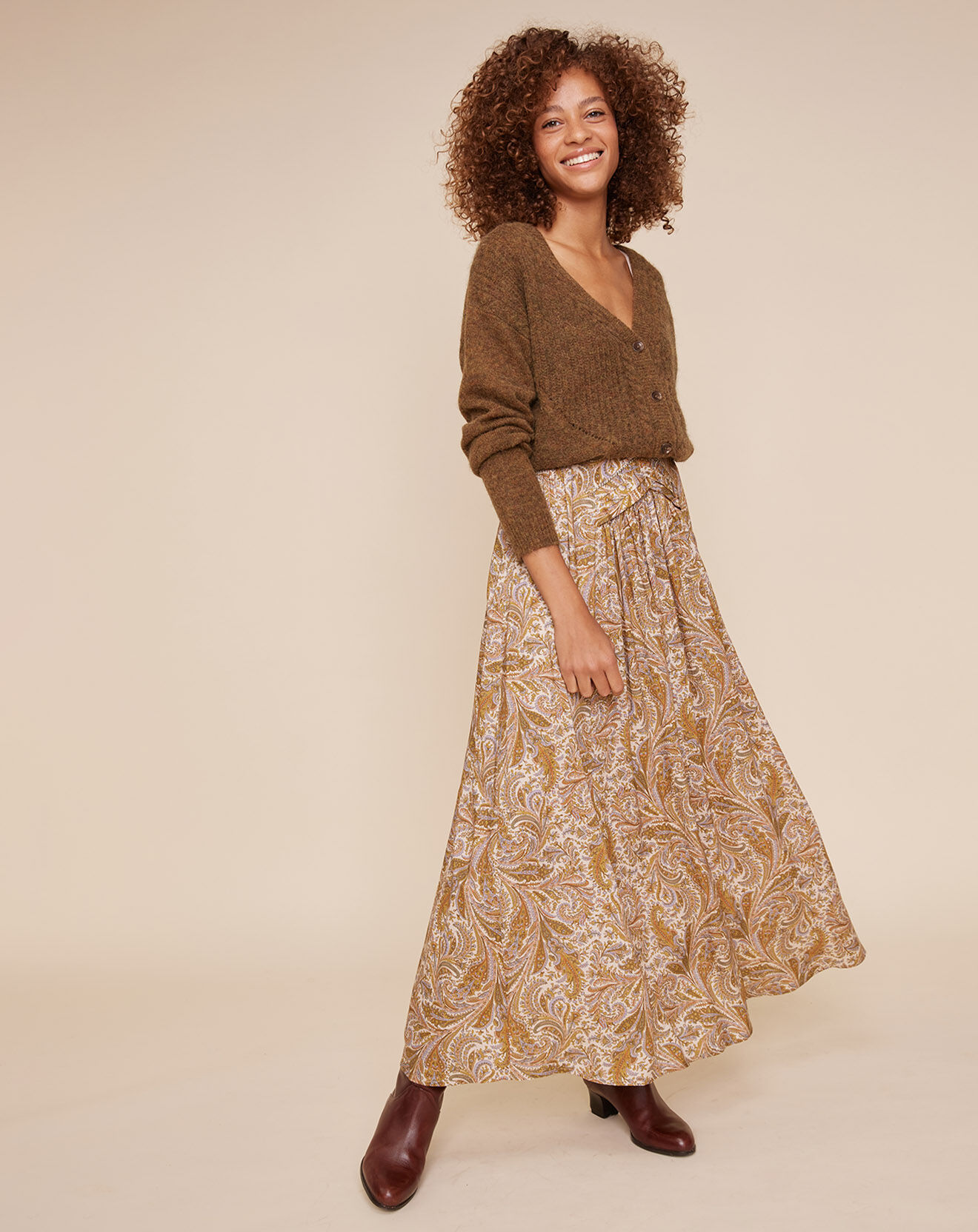 Louizon Jupe Nolucia beige