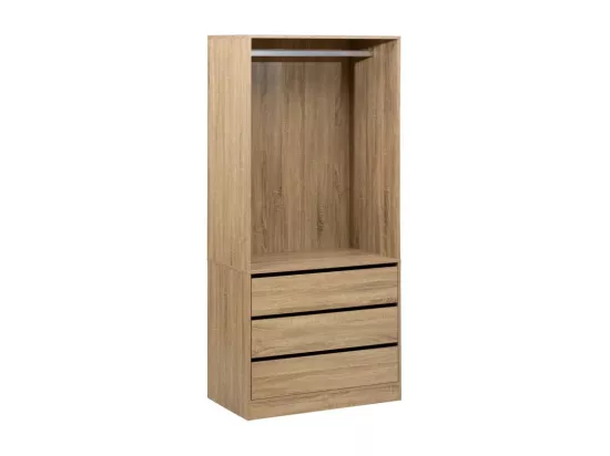 Dressing Penderie 3 Tiroirs 