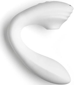 So Divine - Pearl Vibe Luchtdruk en G-spot Stimulator Wit